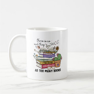 Bookworm Reader Coffee Mugg-gåva till Bok Älskare Kaffemugg