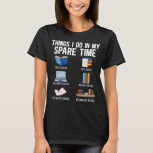 Bookworm Reader för den funktionella bokmasken Bo T Shirt