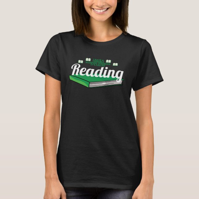Bookworm  Sarcastic Reading Bookaholic T Shirt (Framsida)