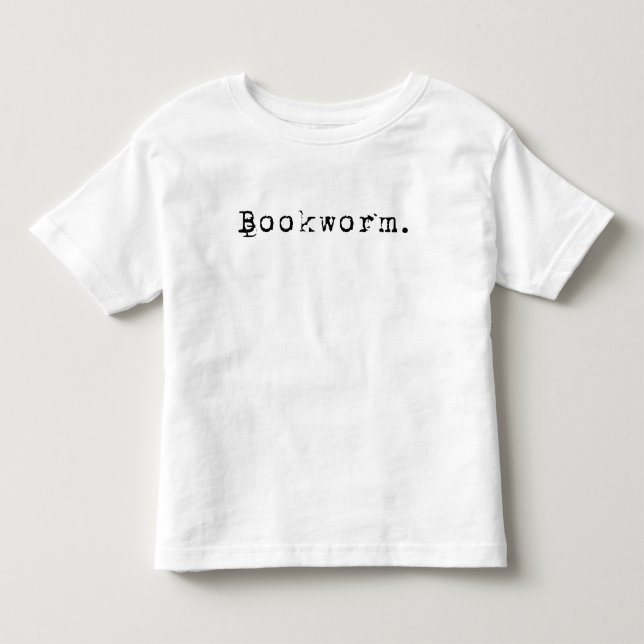 Bookworm T Shirt (Framsida)