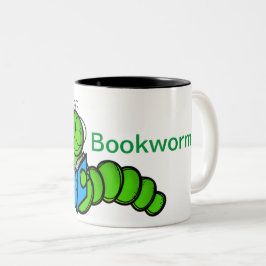 Bookworm Två-Tonad Mugg