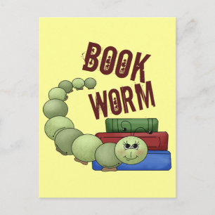 Bookworm Vykort