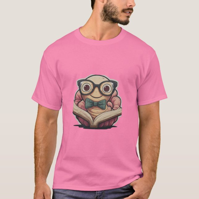 Bookworms glädje t shirt (Framsida)
