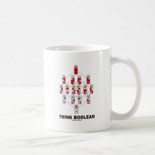 Boolean tänka (det Hasse diagrammet) Kaffemugg