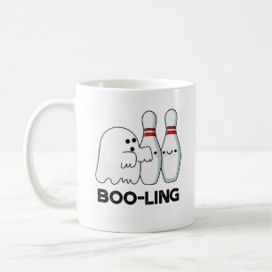 Booling Cute Halloween Bowling Ghost Pun Kaffemugg