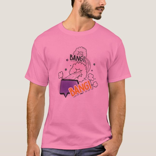Boom Art Design Manar,s Basic T-Shirt (Framsida)