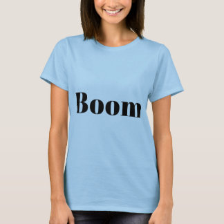 Boom autentisk mode design bästa utseende T-shirt