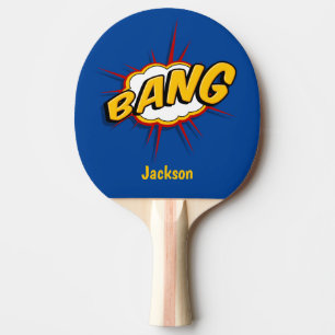 Boom Bang Red & Black, Personlig Pingisracket