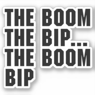 Boom Bip Klistermärken