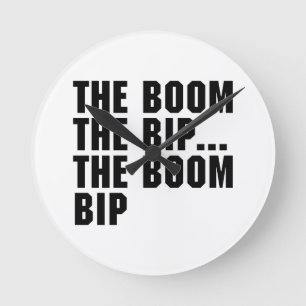 Boom Bip Rund Klocka