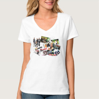 Boom Boom Cash Kvinnor V-Nedskärning T-Shirt