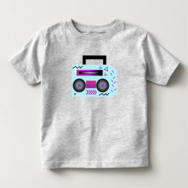 Boom Box 90s 80s Musik Hip Hop Bebis Onesie T Shirt