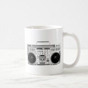 Boom Box Ghetto Blaster 80s, 70:e kassettspelare Kaffemugg
