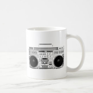 Boom Box Ghetto Blaster 80s, 70:e kassettspelare Kaffemugg