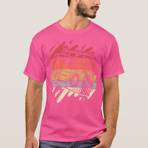 Boom Box Ghetto Blaster Radio Retro 80'S 90'S Hip T Shirt