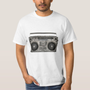 Boom Box Ghetto Blaster Retro 80 och 90 T Shirt