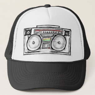 Boom Box Hat Keps