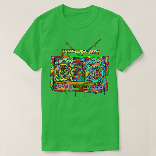 Boom Box  T Shirt (Design framsida)