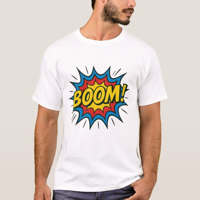 BOOM!! Comic Blast T Shirt (Framsida)