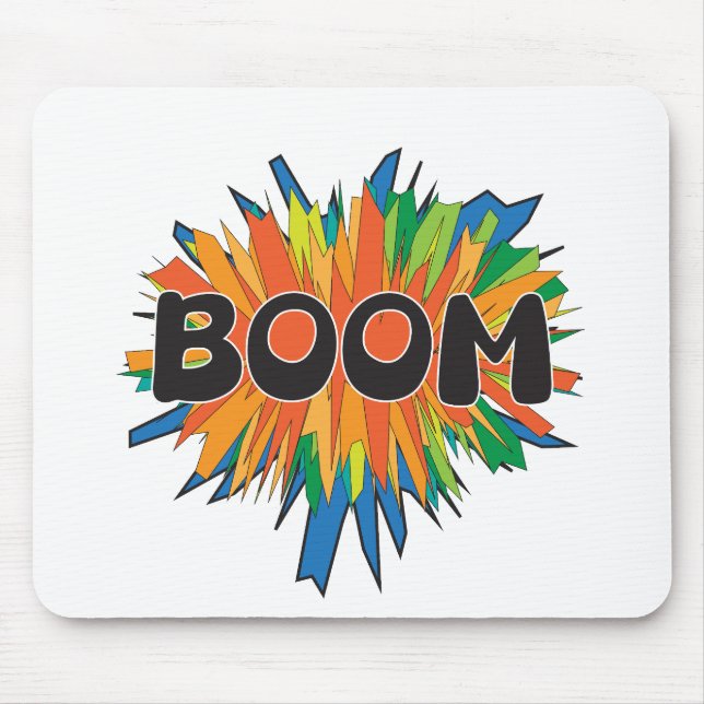 Boom Comic Pop Art Explosion Musmattor (Framsidan)
