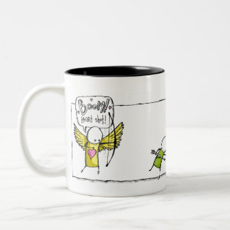 BOOM! Hjärtskott. Två-Tonad Mugg