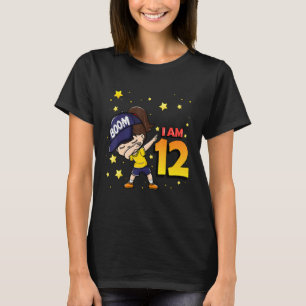 Boom I är 12 Girl Birthday 12:e Födelsedagsfest T Shirt