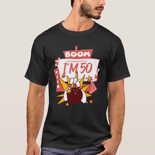 Boom I är 50 T Shirt (Framsida)