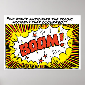 BOOM! (mindre storlekar) Poster