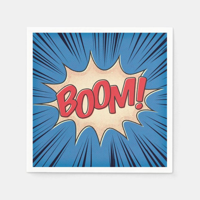 Boom! Pappersservett (Framsidan)