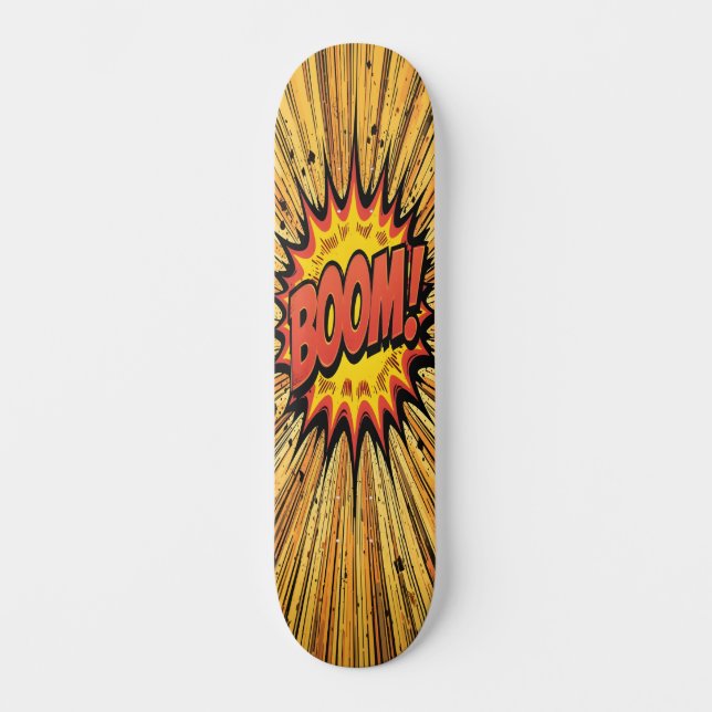 BOOM! PIP Art Explosion Edition 3 Mini Skateboard Bräda 18,5 Cm (Framsida)