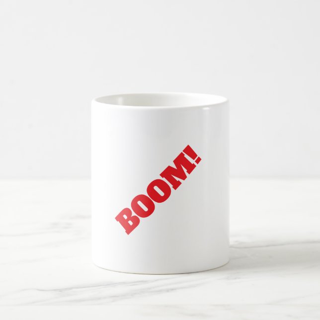 BOOM Professional elegant modern minimalist plain Kaffemugg (Center)