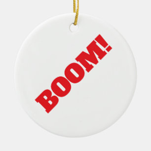 BOOM Professionell elegant modern minimalist enkel Julgransprydnad Keramik