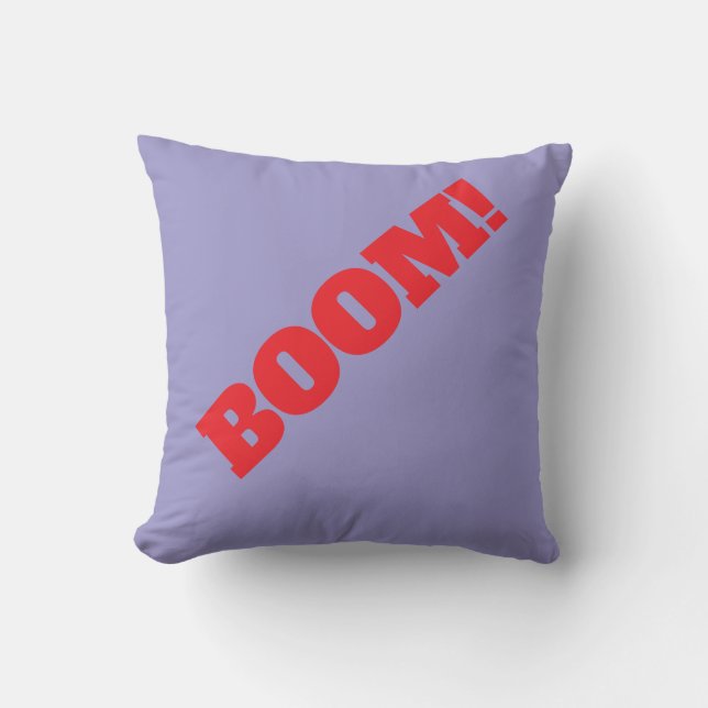 BOOM Professionell elegant modern minimalist enkel Kudde (Framsida)