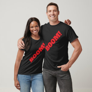 BOOM Professionell elegant modern minimalist enkel T Shirt
