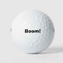 Boom roligt Golf Boll