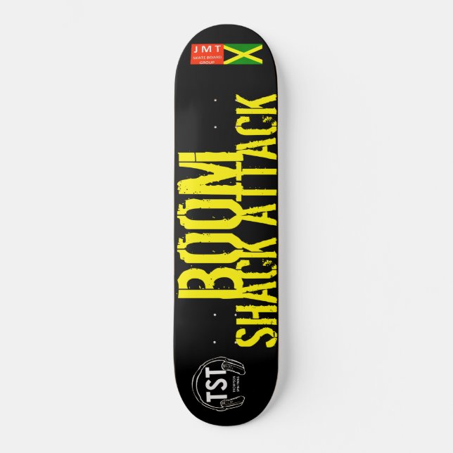 BOOM SHACK ATTACK SKATEBOARDS /JMT USA (Framsida)