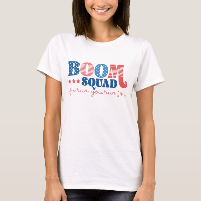 Boom Squad T Shirt (Framsida)