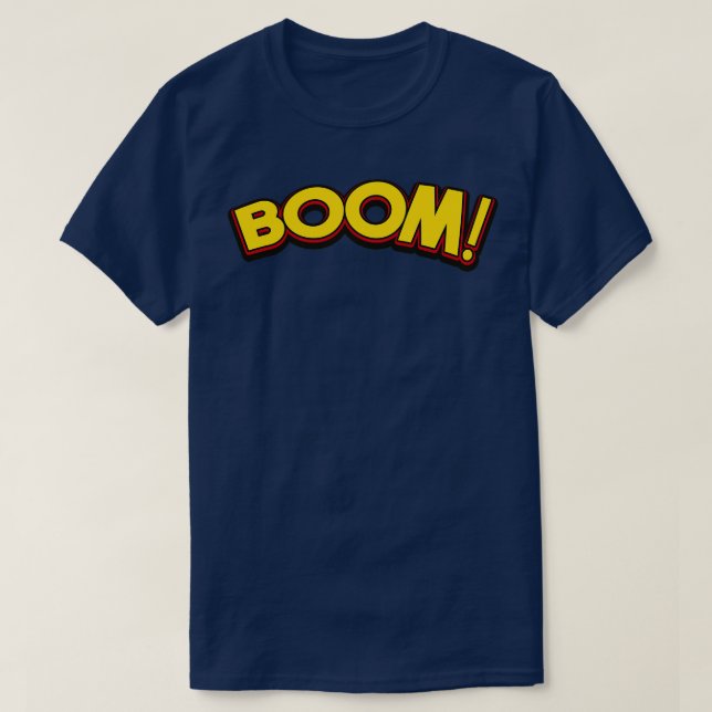 BOOM T SHIRT (Design framsida)