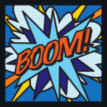 BOOM Tecknad Bok Pop Art Modern Roligt Retro Poster<br><div class="desc">BOOM Tecknad Bok Pop Art Modern Roligt Retro Poster Anime Tecknad Tecknad Fiction Manga</div>