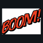 BOOM Tecknad Bok Typography Pop Art Modern Roligt  Poster<br><div class="desc">BOOM Tecknad Bok Typography Pop Art Modern Roligt Retro Poster Anime Tecknad Tecknad Fiction Manga</div>