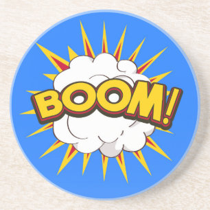 Boom! Tecknad Explosion Underlägg