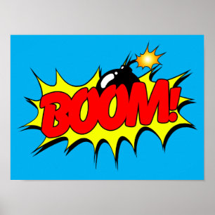Boom - Tecknadens tecken / Poster