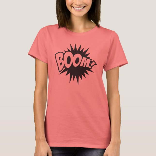 Boom Tee Shirt (Framsida)