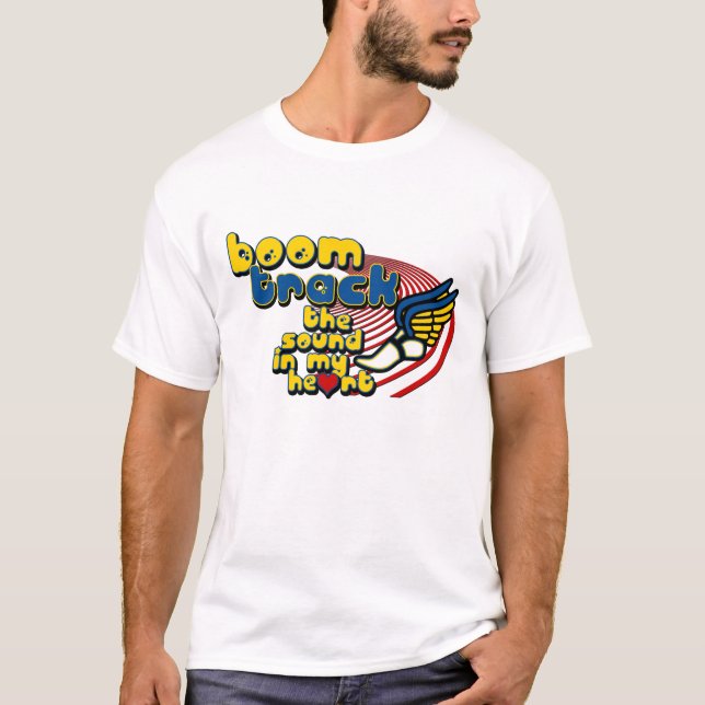 Boom Track T-shirt (Framsida)