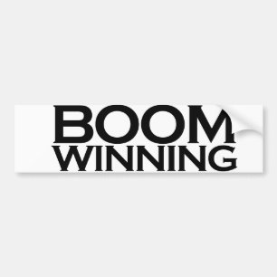 Boom-vinnande Bildekal