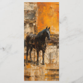 BooMajestic Horse in Abstrakt Sunset Meny