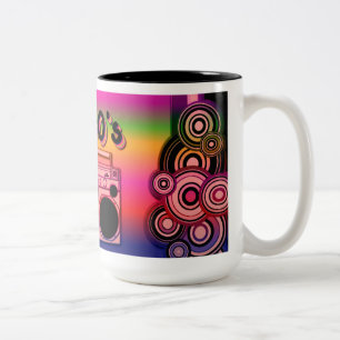 Boombox 80's Retro Coffee Mugg 2