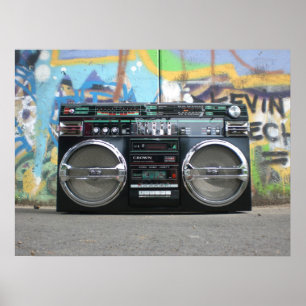 Boombox affisch