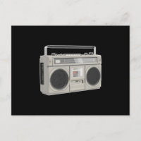 Boombox baserar 80-sekunders retro-musik, hip hop-