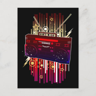 Boombox Blast Vykort